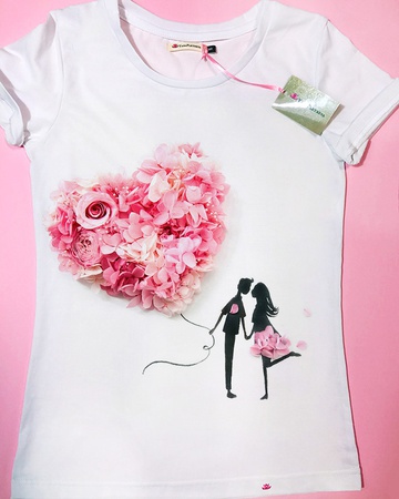 Дизайнерская футболка от Yana Pletneva