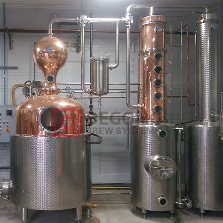 1500 л медь все еще оборудование для дистилляции водки виски ром джин машина для производства спирта