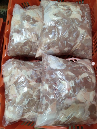 Chicken meat for shawarma