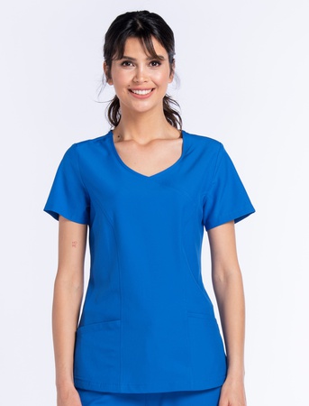 Женский топ с короткими рукавами и запахом Comfy Master Aurora