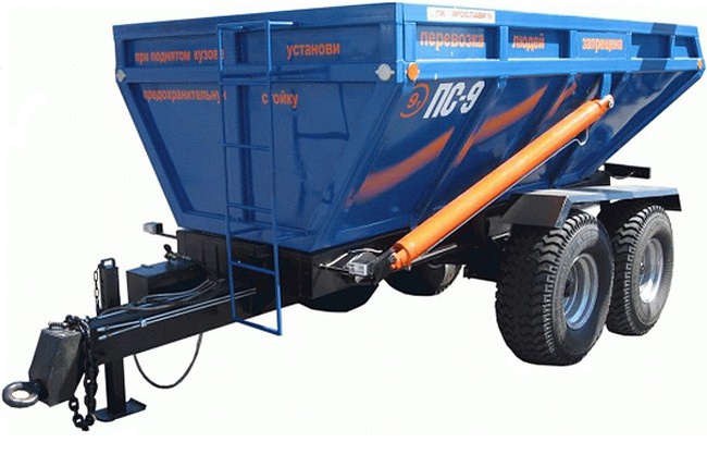 Лоток удлинитель кузова для полуприцепов