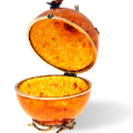 Baltık kehribar kutusu "Cennet elması"