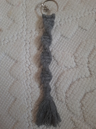 макраме брелок
