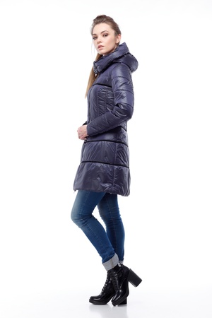 Пальто стеганое