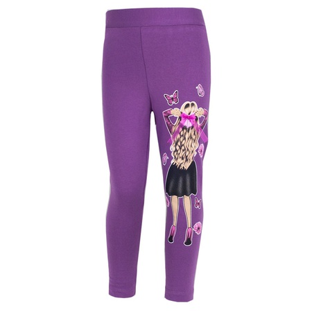 Оптом Леггинсы для девочек с принтом 3-8 лет