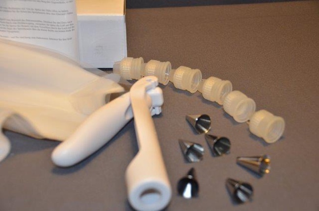 Набор инструментов для украшения торта Nordic Ware 1056 E-Z Deco, бронза.