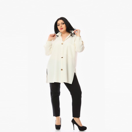 Свободная рубашка большого размера