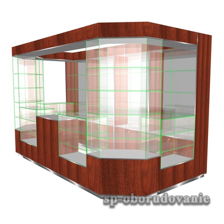 Павильон из стекла и лдсп ПРОНТО-Д-1