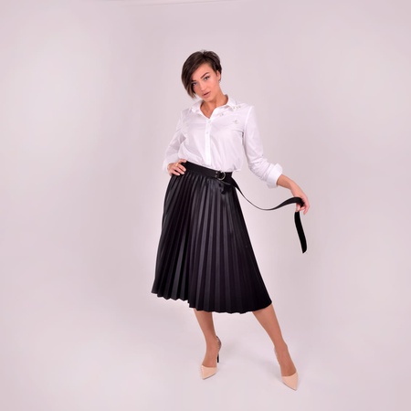 Юбка, жакет, рубашка, блуза