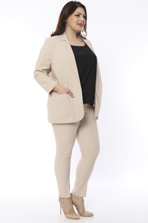 Cep Detaylı Blazer Ceket