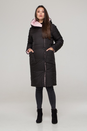 Хлоя Черный/пудра