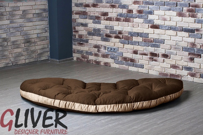 КРЕСЛО ОУСТЕР БОСТОН S КОМБО ШОКОЛАДНО-БЕЖЕВОЕ