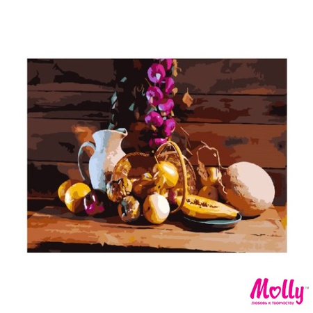 Sayıya göre boyama Rustik natürmort