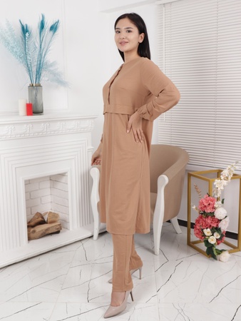 Комплект: Платье туника + Брюки