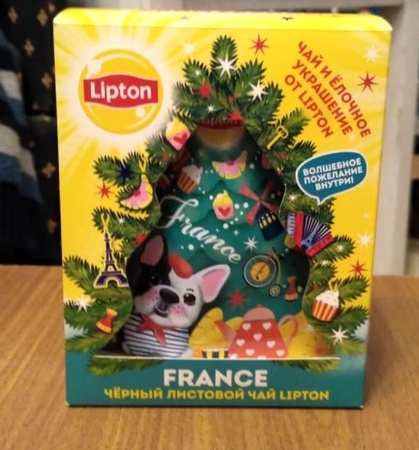Чай Lipton Набор "Новогодняя ёлочка"