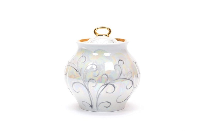 Сервиз чайный 15 предм. Белый лебедь Морозко