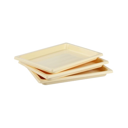 Set of trays for freezing dumplings