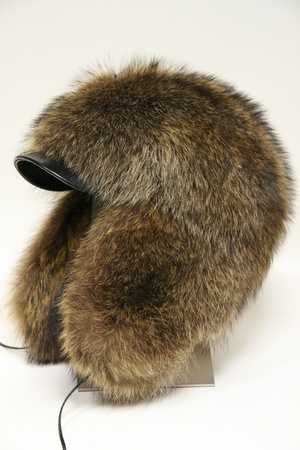 Ушанка из енота 45283