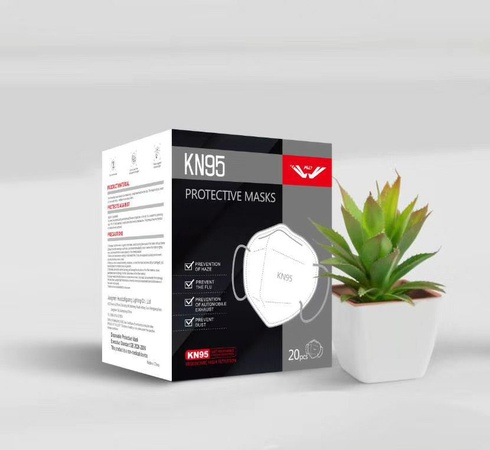 Solunum maskesi KN95