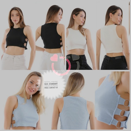 Укороченные футболки