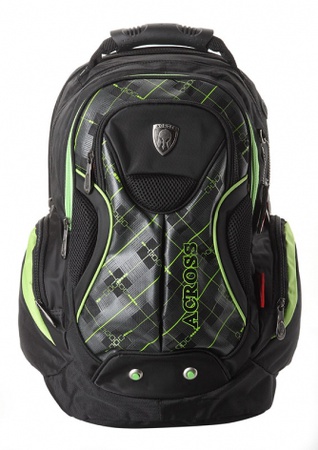 Sırt çantası A15-45 Renk: açık yeşil süslemeli siyah