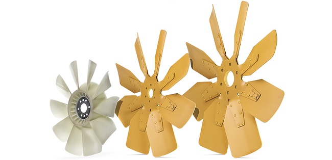 KOMATSU cooling system components