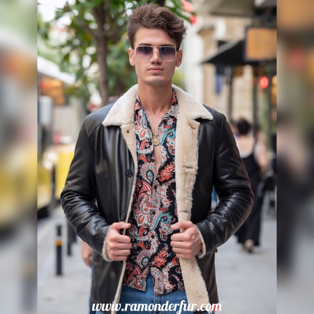 Chinchilla sable crocodile python mink leather