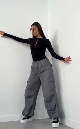 Лонгслив на кнопке