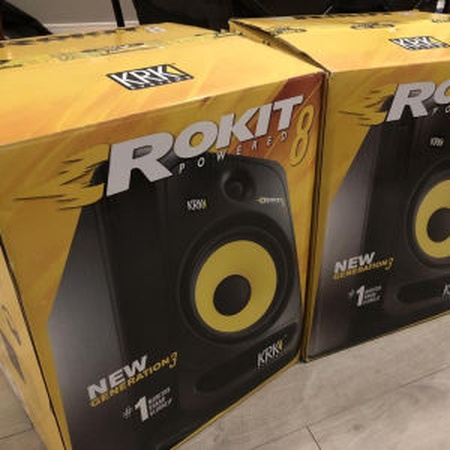 KRK RP8 Rokit S8G4 Stavia Setleri Aktif Stüdyo Monitör Hoparlörleri