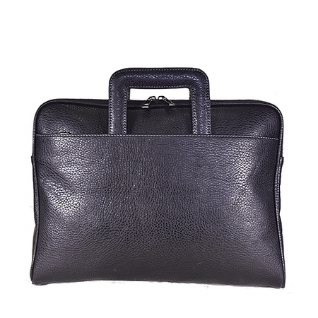 Erkek iş çantası, kahverengi renk, siyah Takım elbise deri