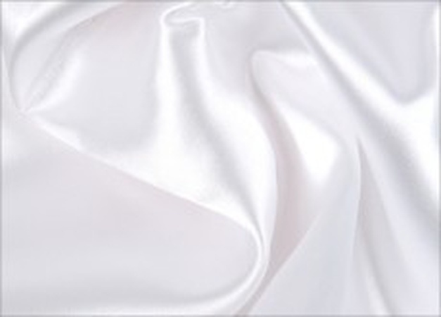 Ткань плательная Атлас 62 гр/м2 цв.№901 белый