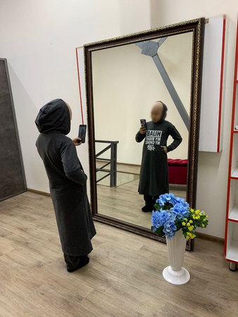 🌸 Pantsuits with original "Hijab" print 🌸 Two-thread fabric of Turkey 🌸 Sizes: 34-40 (in a series of 4 pieces) 🌸 Price: $ 13