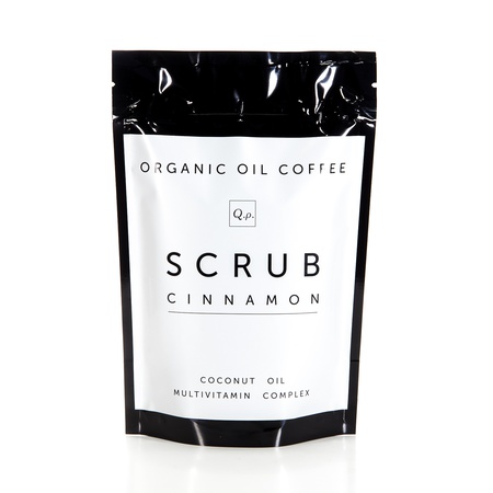 Натуральный Масляный кофейный скраб с эфирным маслом Корицы 250 гр.