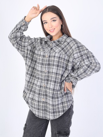 Büyük beden tüvit gömlek