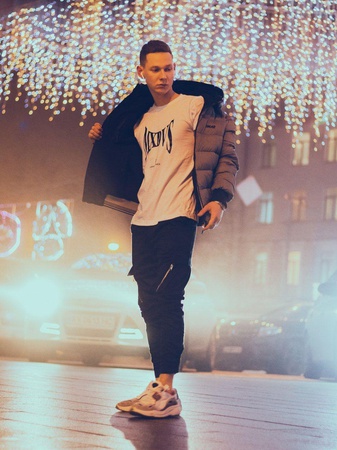 Зимняя мужская куртка  двусторонняя🔥