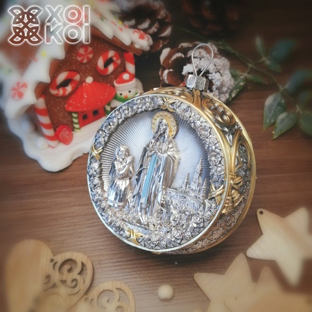 Серебряные шары 999 проба