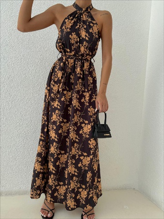 فستان بوبلين