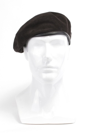 Берет из замши 73112