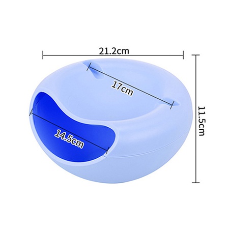 Telefon ve tohumlar, kuruyemişler, çeşitli atıştırmalıklar için kase standı