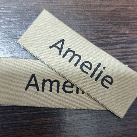 этикетки жаккард бирка силикон сатин размерили биркодержатели