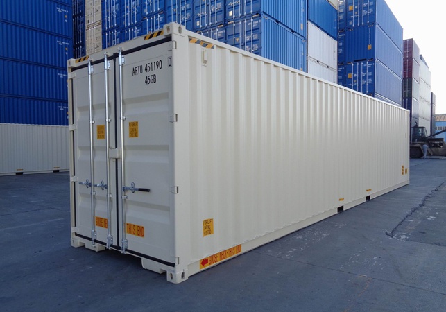 Mild Steel 40 feet Shipping Storage Container For Sale