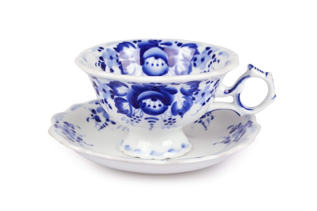 Чайная пара с ежиком