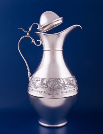 Серебряный кувшин для воды №8