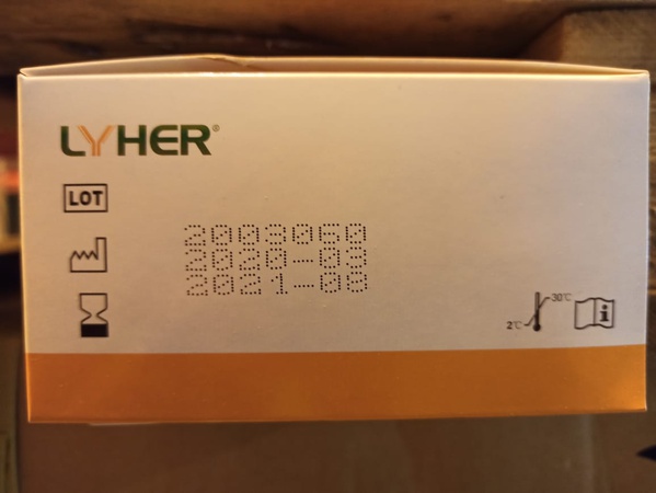 Rapid test for antibodies to COVID-19
