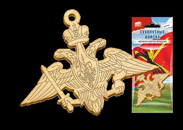 Автомобильные ароматизаторы на дереве.