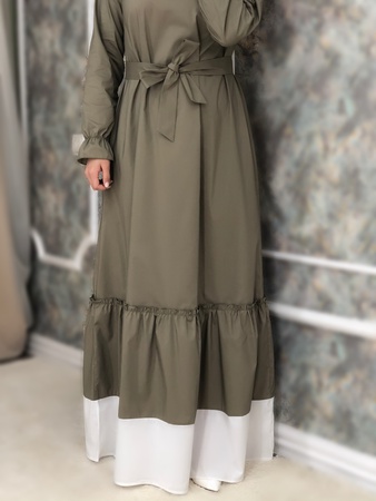 Платье с воланам😍