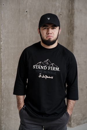 T-shirt 3/4 SJ-130 Black