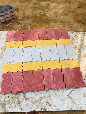 Фиксирующая плитка Zebra 60 мм и 80 мм