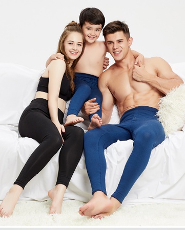 Осенне-зимние новые мужские трехслойные утолщенные шерстяные межслойные теплые хлопковые штаны с флисовыми женскими леггинсами шерстяные теплые штаны