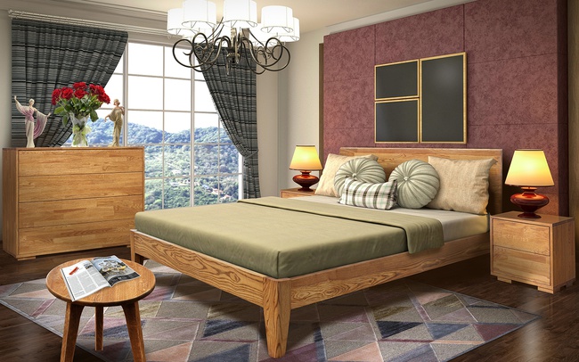 Мебель из 100% массива дерева. Все виды